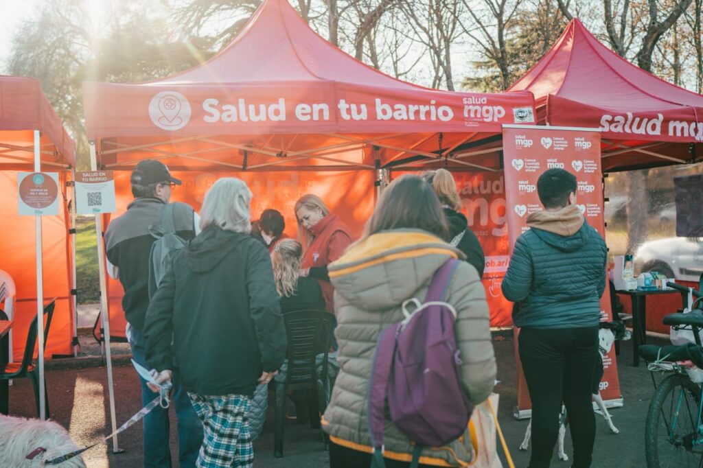 Atención gratis para los vecinos: dónde estará esta semana el dispositivo Salud en tu Barrio