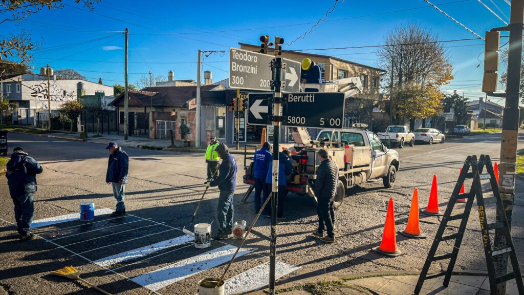 Atención conductores: confirmaron cambio de sentido en un tramo de la calle Beruti