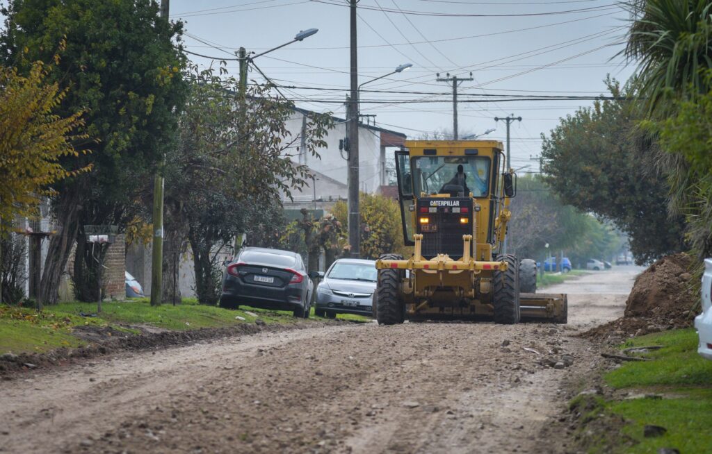 Recuperaron más de 600 cuadras de calles de granza en distintos barrios de Mar del Plata