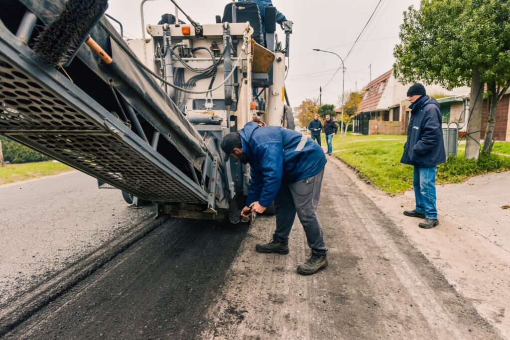 Culminaron una importante obra de repavimentación en una transitada calle de Mar del Plata