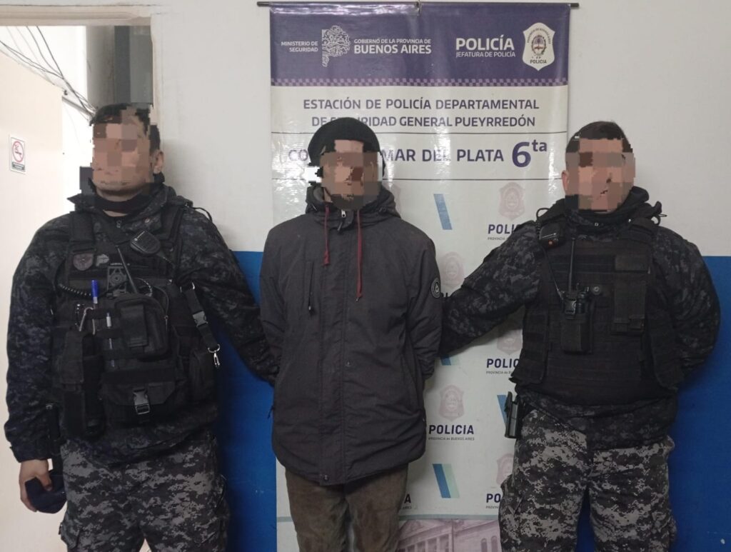 Tenía pedido de captura activa y lo atraparon cuando circulaba en una moto con numeración adulterada