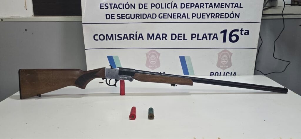 Un peligroso delincuente fue detenido por amenazas de muerte y efectuar disparos en la vía pública