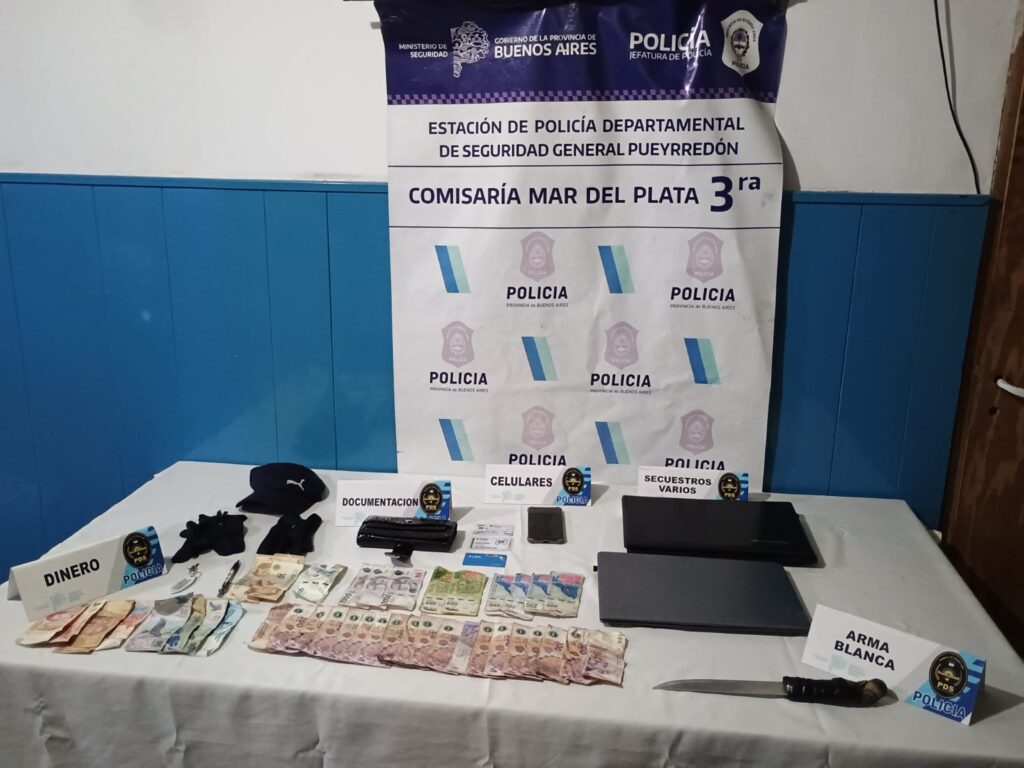Entró a robar a una casa con un cuchillo, intentó escapar pero terminó aprehendido