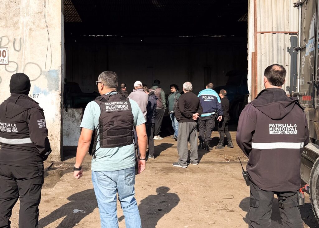 Mega operativo permitió clausurar cuatro talleres en Mar del Plata