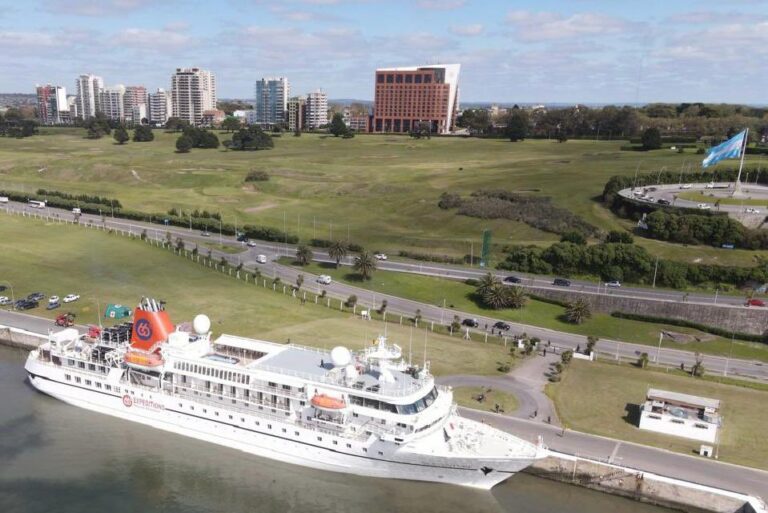 Scioli sobre el crucero que pasó por Mar del Plata: «Será un antes y un después para esta querida ciudad»