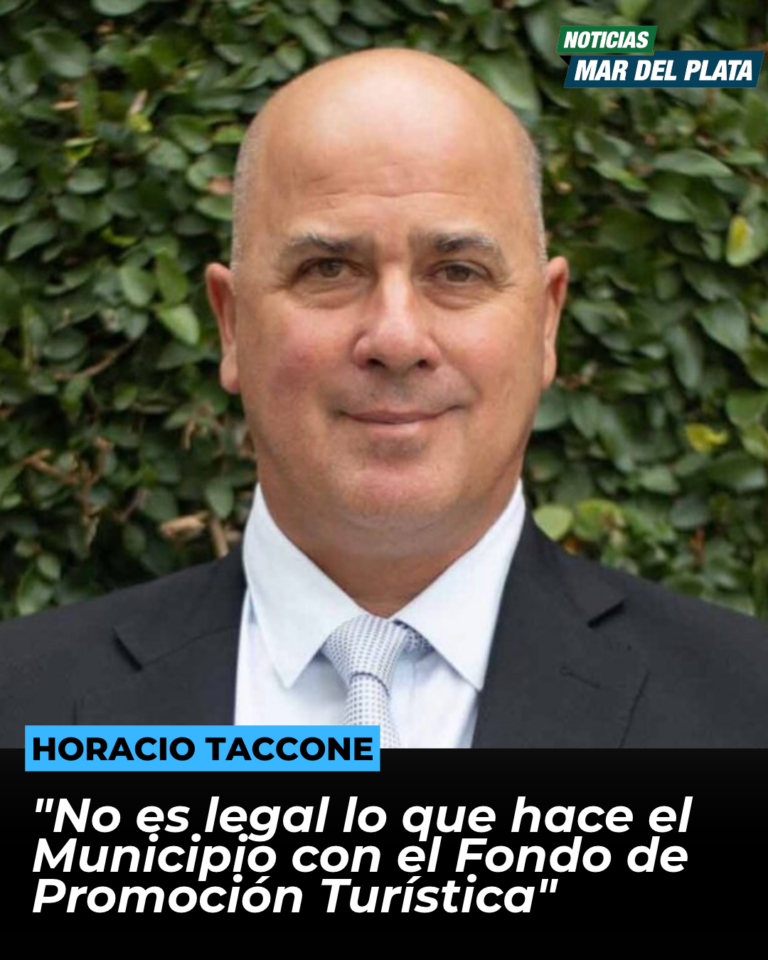Taccone: «No es legal lo que hace el Municipio con el Fondo de Promoción Turística»
