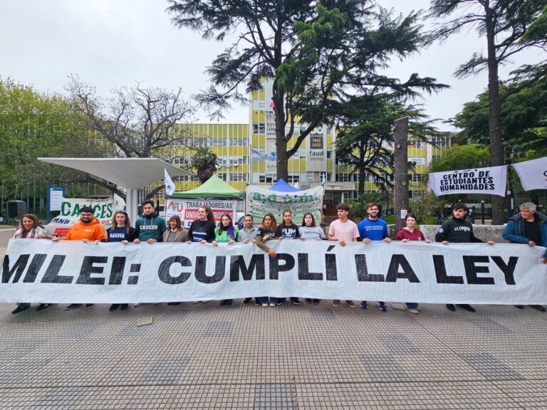 Todo listo en Mar del Plata para la quinta Marcha Federal Universitaria: «No les importa la educación»