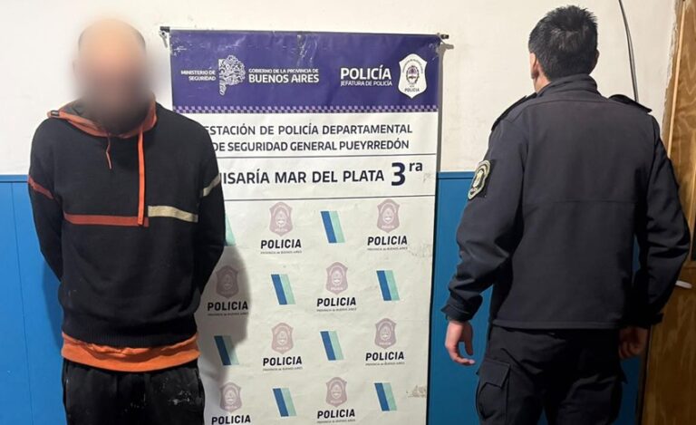 Quedó detenido el sospechoso de asesinar a un hombre en Mar del Plata