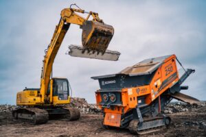 La máquina trituradora llegó a Mar del Plata: ¿Para qué se utilizará?