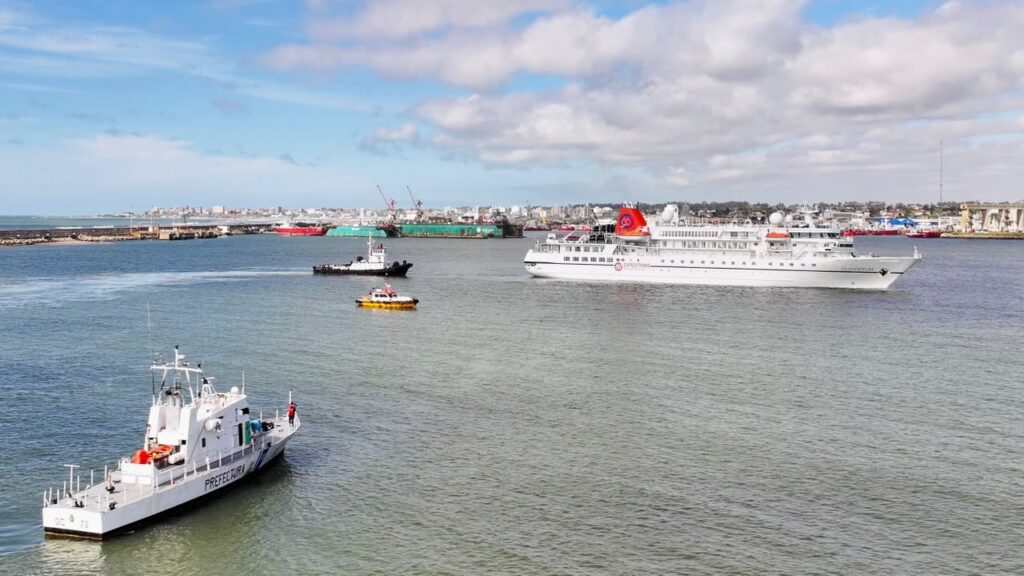 Llegó un crucero internacional a Mar del Plata: «Se abre una puerta al mundo»