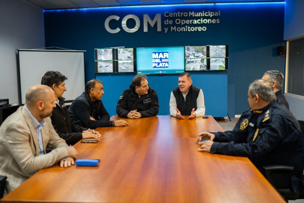 Guillermo Montenegro se reunión con Javier Alonso por la seguridad de Mar del Plata