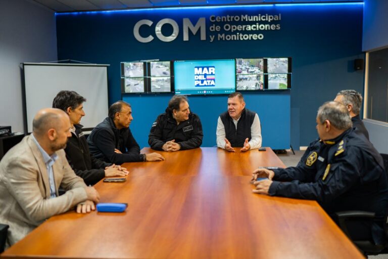 Guillermo Montenegro se reunión con Javier Alonso por la seguridad de Mar del Plata